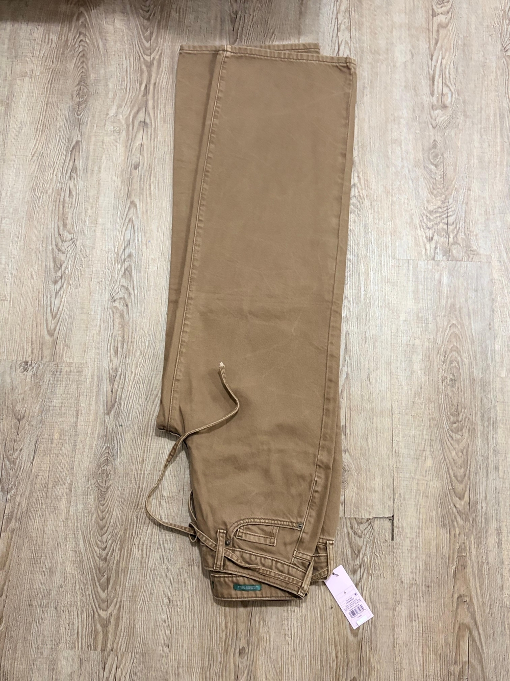 wild fable Tan Drawstring Straight-Leg Pants